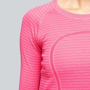 Lululemon Swiftly Long Sleeve Hot Neon Pink